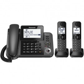 Teléfonos Panasonic KX TGF382M Inalámbricos Bluetooth Link2Cell Refurbished - Envío Gratuito