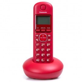 Teléfono Inalámbrico Panasonic KX TGB210MER Rojo - Envío Gratuito