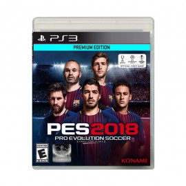 Pro Evolution Soccer 2018 PS3 - Envío Gratuito