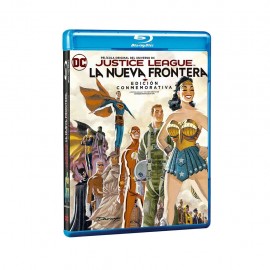 Justice League La Nueva Frontera Edición Conmemorativa Blu ray - Envío Gratuito