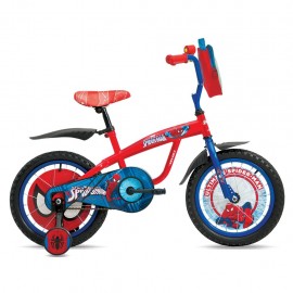 Bicicleta Veloci Spiderman R16 - Envío Gratuito